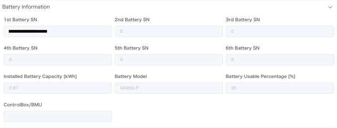 Battery Information